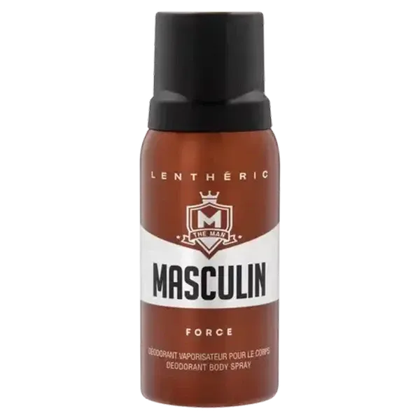 Lenthéric Mens Masculin Force Deodorant Body Spray 150ml