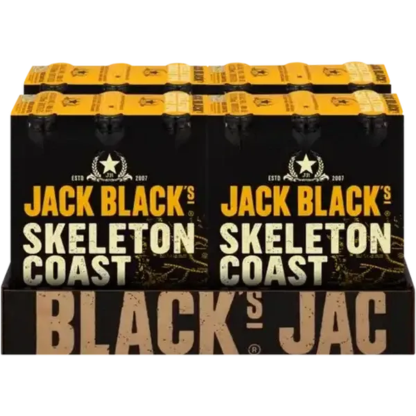 Jack Black's Skeleton Coast IPA Beer Bottles 24 x 330ml
