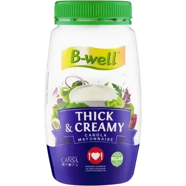 B-well Thick & Creamy Canola Mayonnaise 740g