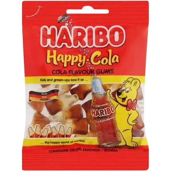 HARIBO Happy Cola Flavoured Gums 80g