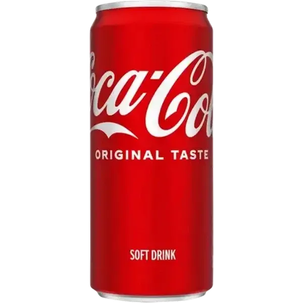 Coca-Cola Original Soft Drink Can 300ml