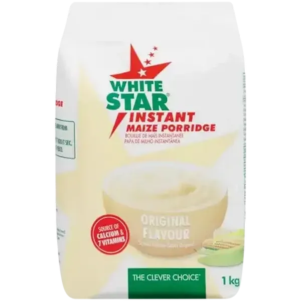 White Star Original Instant Maize Porridge 1kg
