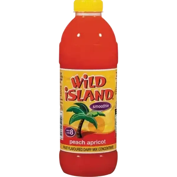 Wild Island Peach & Apricot Concentrated Dairy Blend 1L