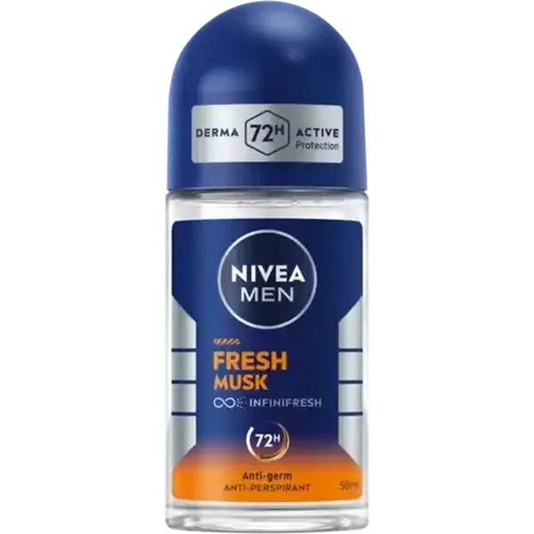 NIVEA MEN Fresh Musk Anti-Perspirant Roll-On 50ml