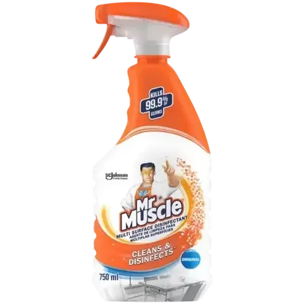 Mr Muscle Original Multi-Surface Disinfectant Trigger Bottle 750ml