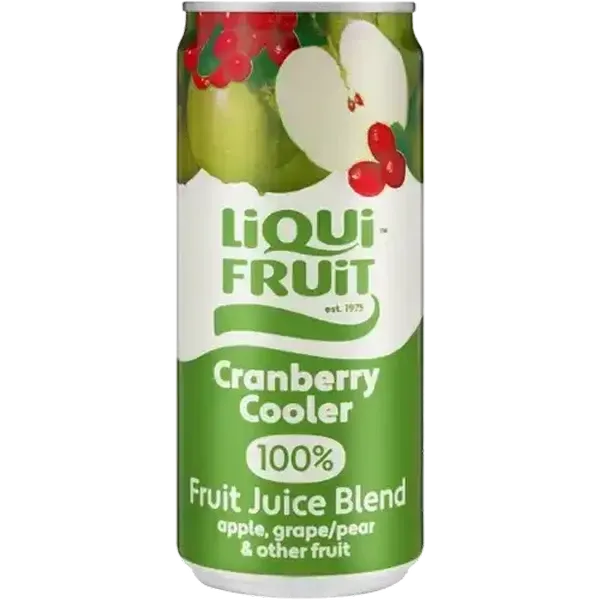 Liqui Fruit Cranberry Cooler 100% Fruit Juice Blend 300ml