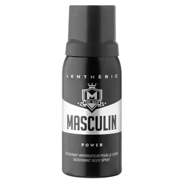 Lenthéric Mens Masculin Power Mens Body Spray Deodorant 150ml