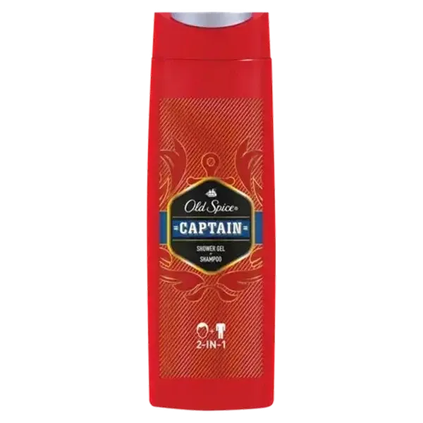 Old Spice Captain Shower Gel & Shampoo 400ml