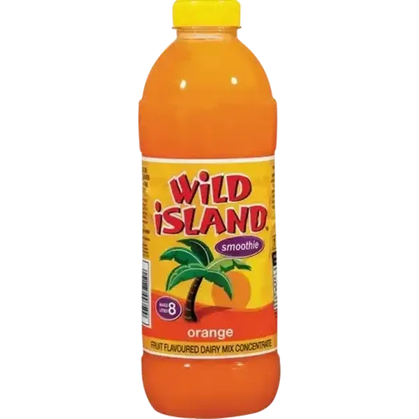 Wild Island Orange Concentrated Dairy Blend 1L