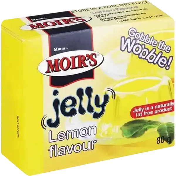 Moir's Lemon Flavoured Jelly 80g