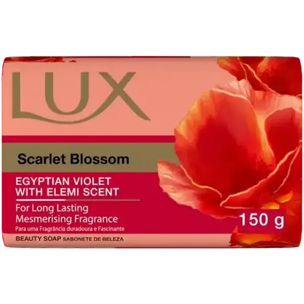 LUX Scarlet Blossom Beauty Bar Soap 150g