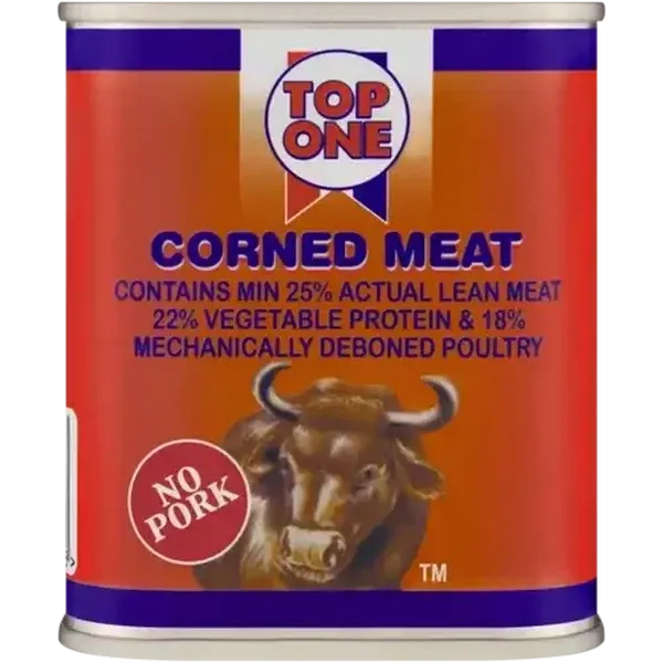 Top One No Pork Corned Meat 300g