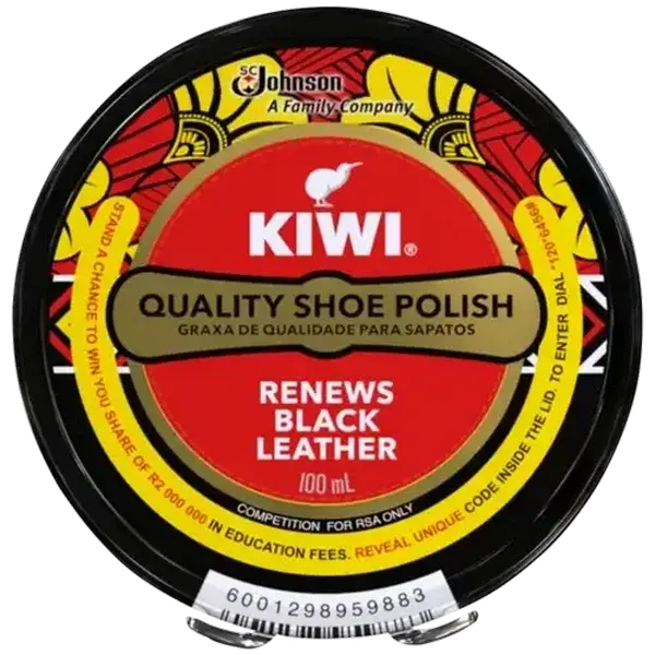 Kiwi Black Shoe Polish 100ml