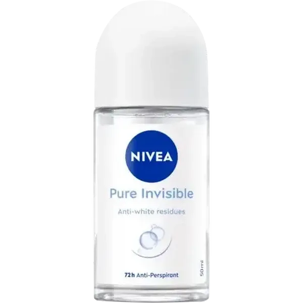 NIVEA Pure Invisible Anti-Perspirant Roll-On 50ml