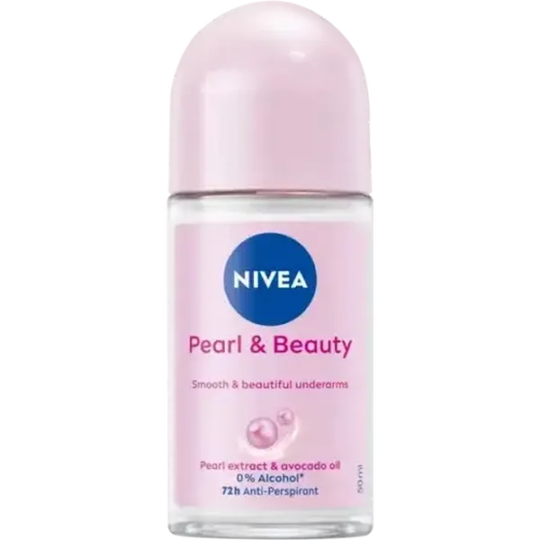 NIVEA Pearl & Beauty Anti-Perspirant Roll-On 50ml