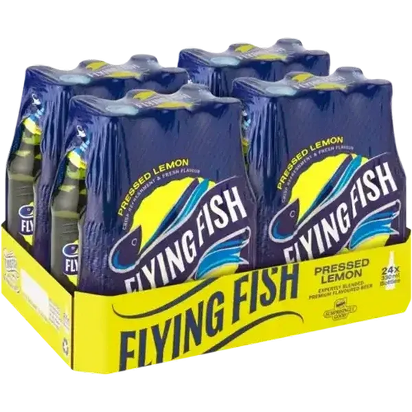 Flying Fish Pressed Lemon Flavoured Premium Beer Bottles 24 x 330ml