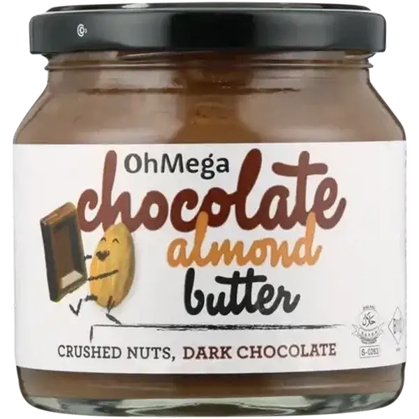 OhMega Chocolate Almond Butter 250g