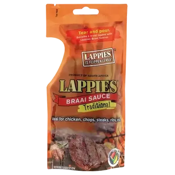 Lappies Traditional Braai Sauce Marinade 200ml