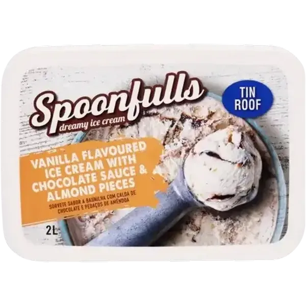 Spoonfulls Tin Roof Ice Cream 2L