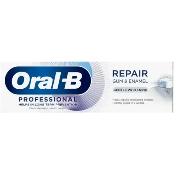 Oral-B Gentle Whitening Gum & Enamel Repair Toothpaste 75ml
