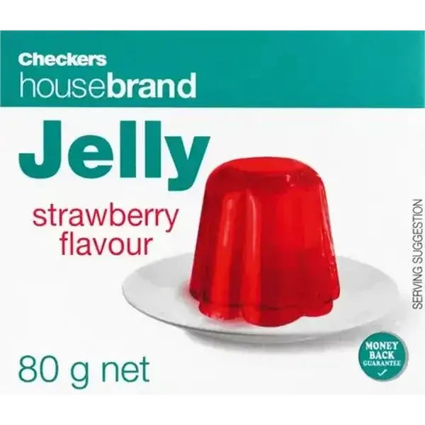 Checkers Housebrand Instant Strawberry Jelly 80g