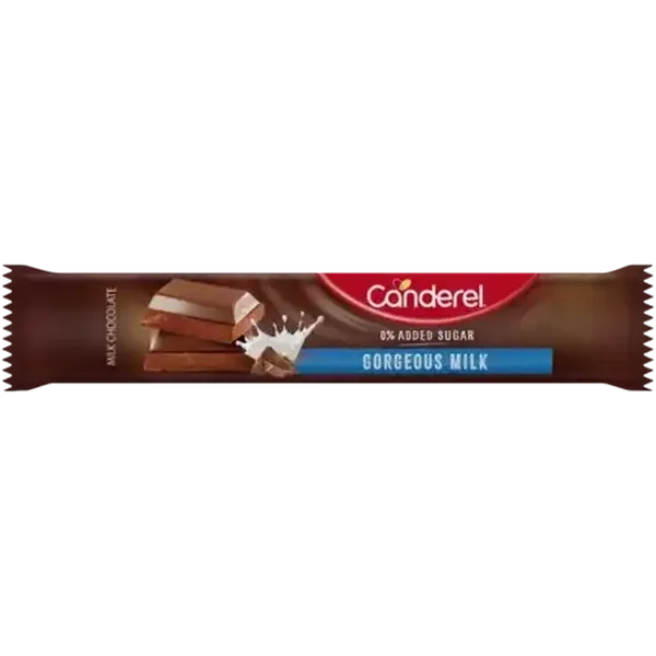 Canderel Gorgeous Milk Chocolate Bar 30g