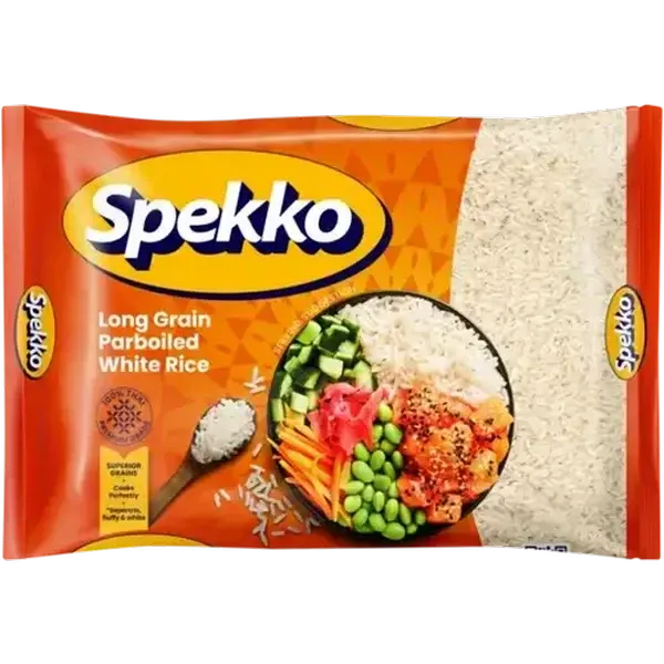 Spekko Long Grain Parboiled White Rice 2kg