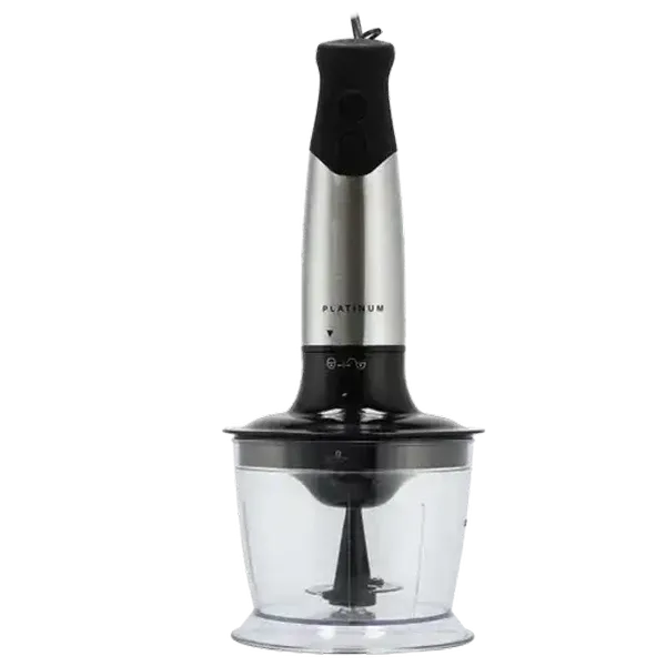 Platinum Stainless Steel Hand Blender Set
