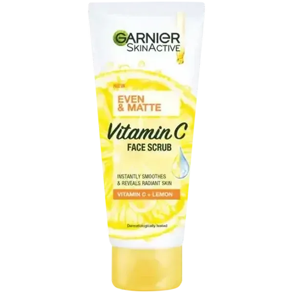 Garnier SkinActive Even & Matte Vitamin C Face Scrub 100ml