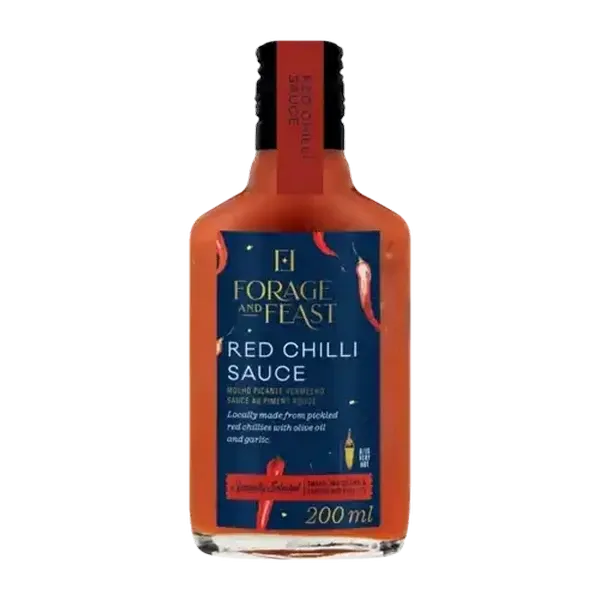 Forage And Feast Red Chilli Sauce 200ml