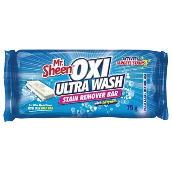 Mr. Sheen Oxi Ultra Wash Stain Remover Bar 75g