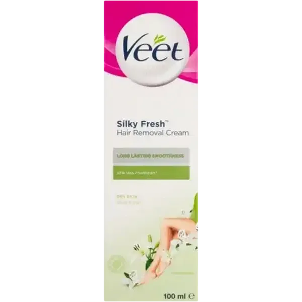Veet Silky Fresh Dry Skin Body & Legs Hair Removal Cream 100ml