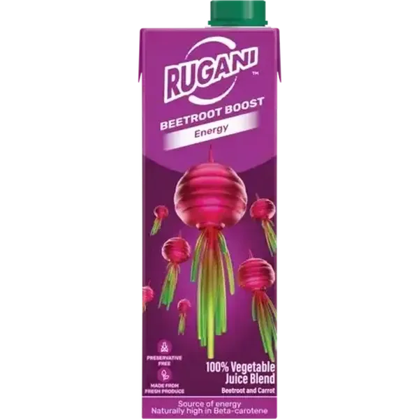 Rugani Beetroot Boost 100% Vegetable Juice Blend 750ml