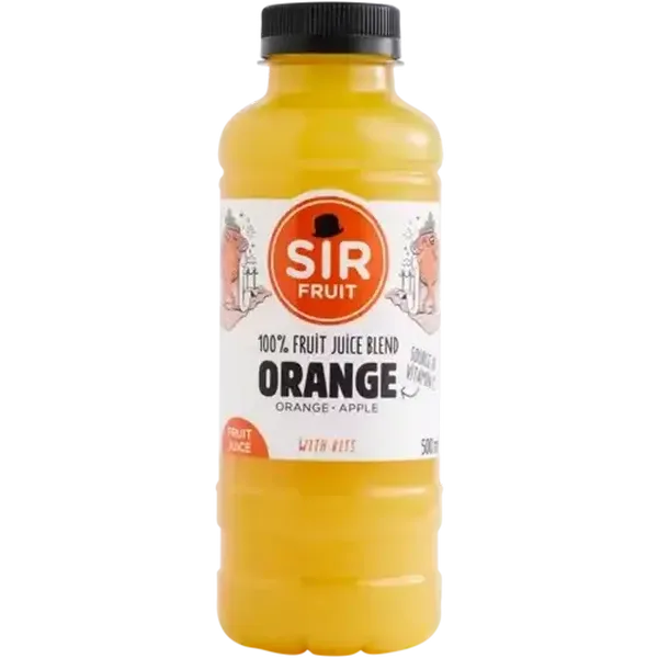 Sir Fruit Orange 100% Fruit Juice Blend Bottle 500ml
