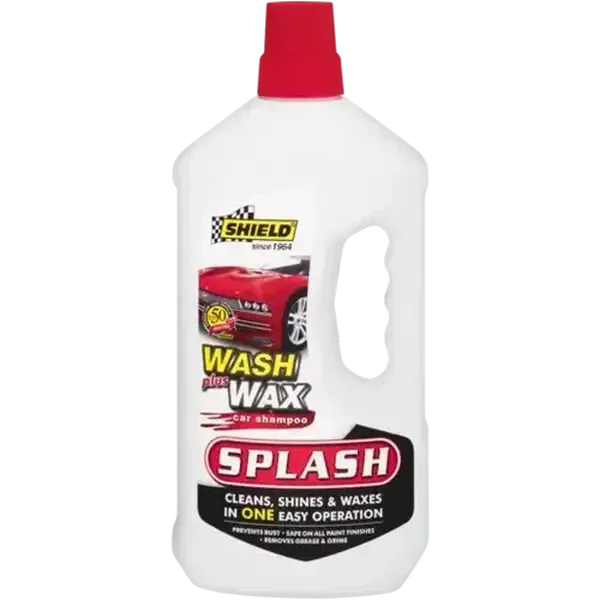 Shield Splash Wash Plus Wax Car Shampoo