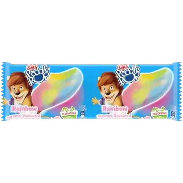 Ola Paddle Pop Rainbow Caramel Flavoured Frozen Dessert 60ml
