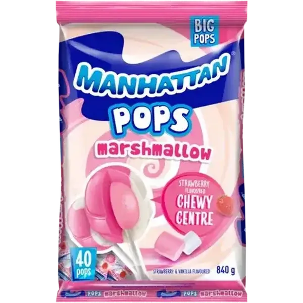 Manhattan Marshmallow Pops 40 Pack