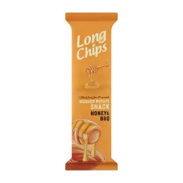 Long Chips Honey & BBQ Mashed Potato Snack 75g
