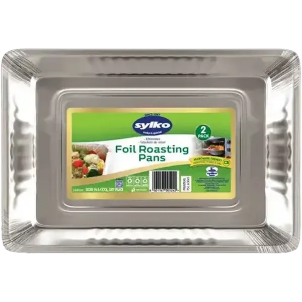 Sylko Foil Roasting Pans 2 x 3440ml