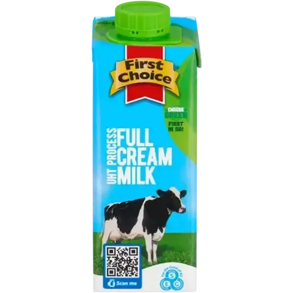 First Choice Full Cream Milk 250ml