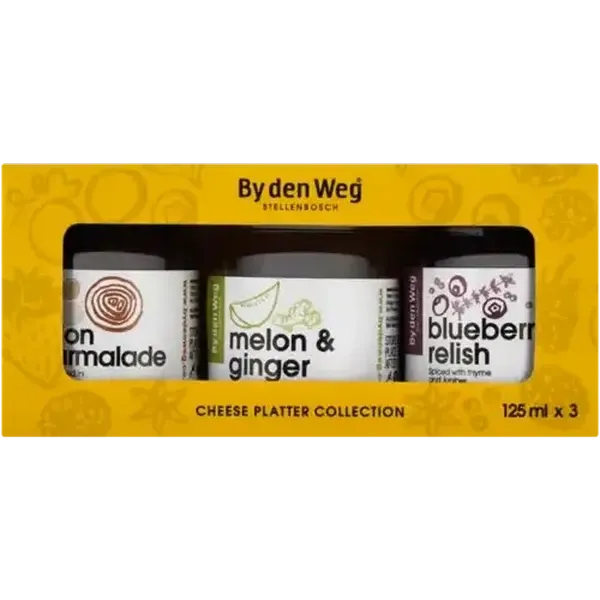 By den Weg Cheese Platter Collection 3 x 125ml