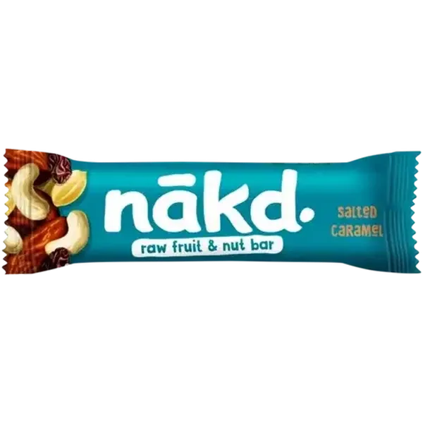 Nākd Salted Caramel Raw Fruit & Nut Bar 35g
