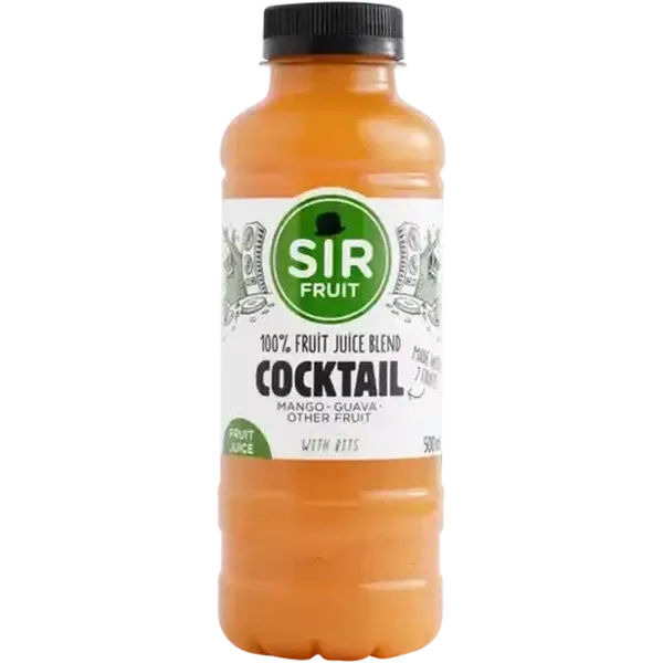 Sir Fruit Fruit Cocktail Fruit Juice Blend Bottle 500ml