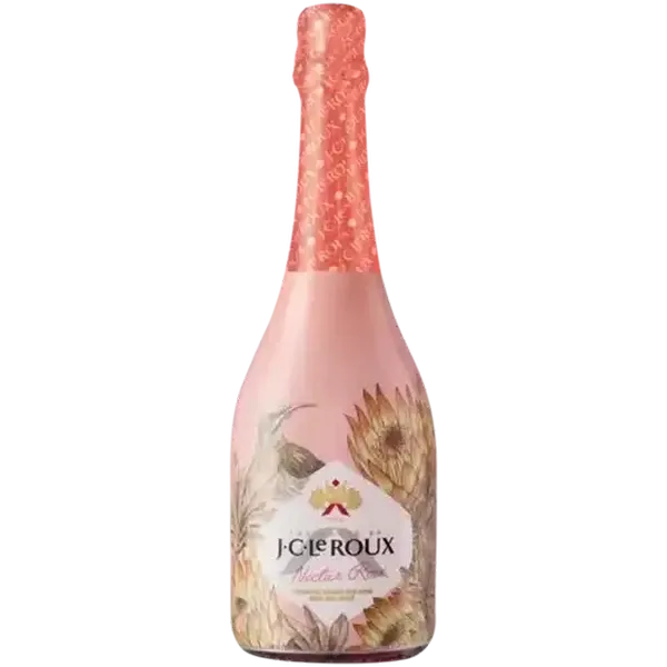 J.C. Le Roux Nectar Demi-Sec Sparkling Rosé Wine Bottle 750ml