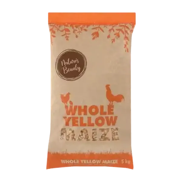 Nature's Bounty Whole Yellow Maize Bird Food 5kg