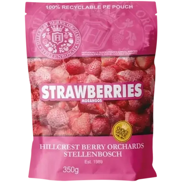 Hillcrest Berry Orchards Frozen Strawberries 350g
