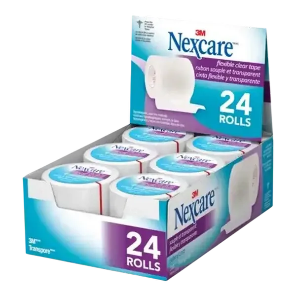 Nexcare Transpore Flexible Clear First Aid Tape (Single Item)