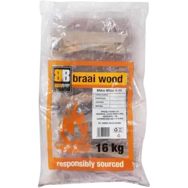 Bush Baby Braai Wood 16kg