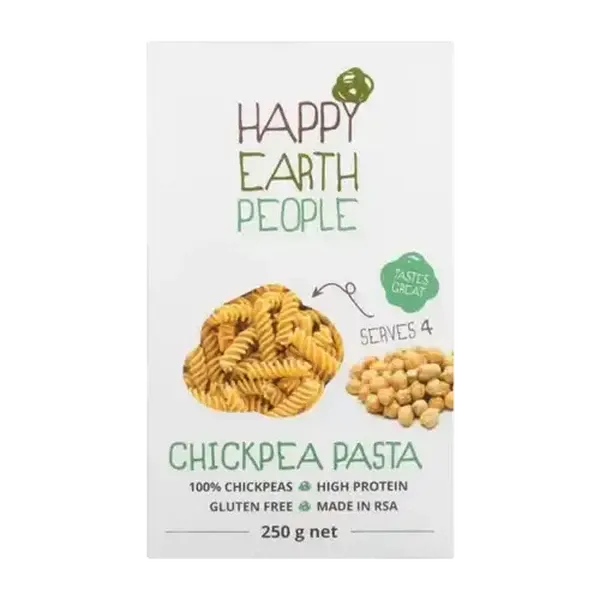 Happy Earth People Gluten Free Chickpea Pasta 250g