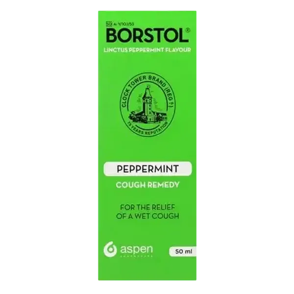 BORSTOL Peppermint Cough Syrup 50ml